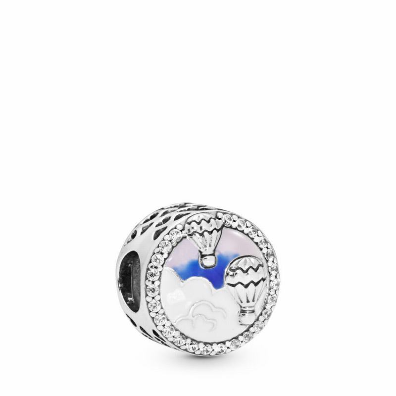 Pandora Hot Air Balloon Trip Charm Silver Egypt IC0127935